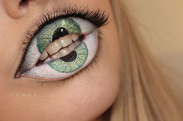 15 mẫu make-up m&ocirc;i d&agrave;nh ri&ecirc;ng cho Halloween 27