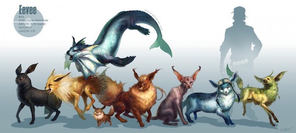Pok&eacute;mon h&oacute;a th&agrave;nh khủng long thời tiền sử dữ tợn 11