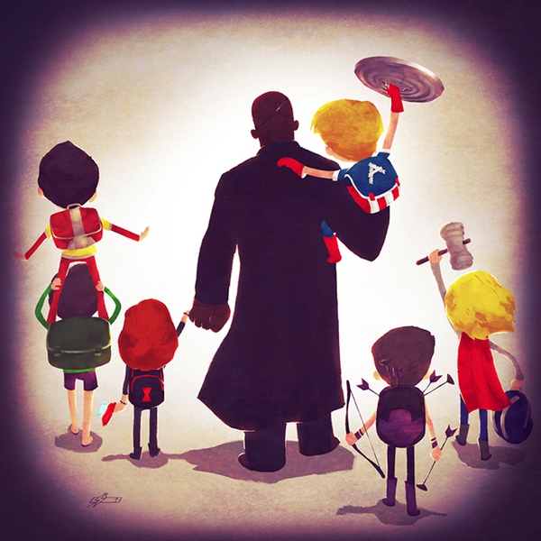 Gia đình nhỏ của các siêu anh hùng 5