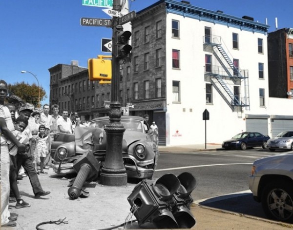 Hiện trường vụ &aacute;n tại New York ng&agrave;y ấy v&agrave; b&acirc;y giờ 8
