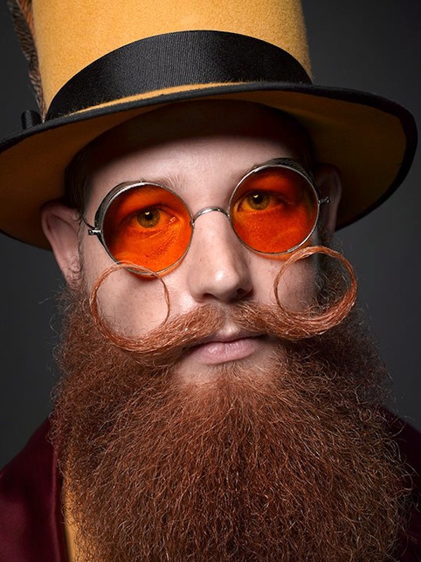 Những bộ râu "dị" nhất trong cuộc thi vô địch râu quốc gia 4