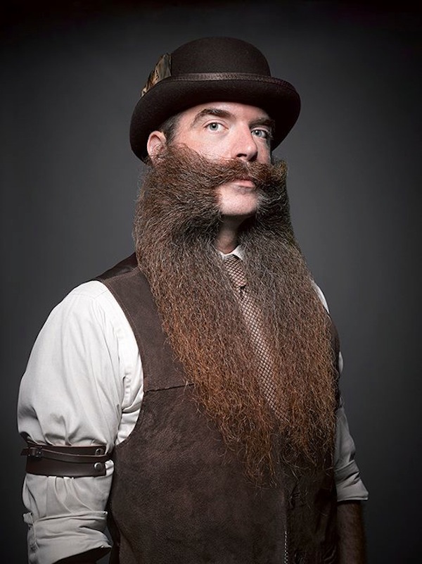 Những bộ râu "dị" nhất trong cuộc thi vô địch râu quốc gia 5