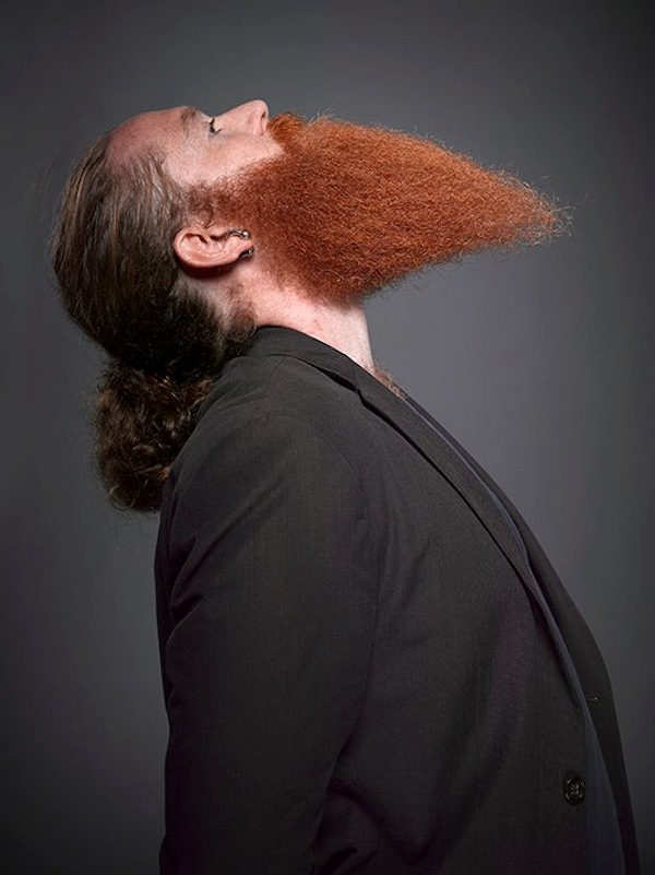 Những bộ râu "dị" nhất trong cuộc thi vô địch râu quốc gia 10