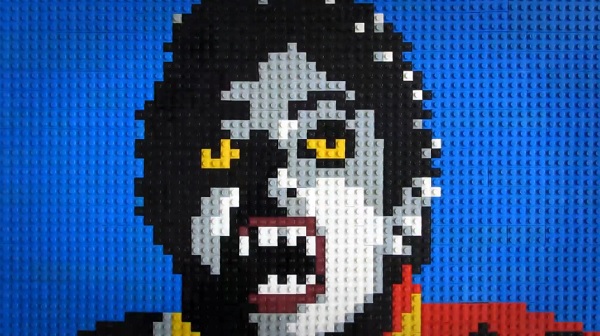 Clip: Màn mở đầu "Thriller" của Michael Jackson "vẽ" bằng Lego siêu đỉnh 5