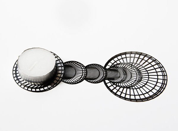 Gi&aacute; để nến phẳng tạo hiệu ứng 3D cực "độc" 3