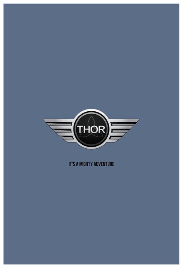 Biến logo những hãng ô tô nổi tiếng thành nhân vật trong "The Avengers" 3