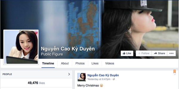 Hoa hậu Kỳ Duyên "trở lại" Facebook sau khi đăng quang 1