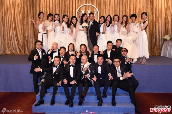 Dàn sao Hồng Kông tề tựu trong đám cưới hoành tráng của Tô Vĩnh Khang  8