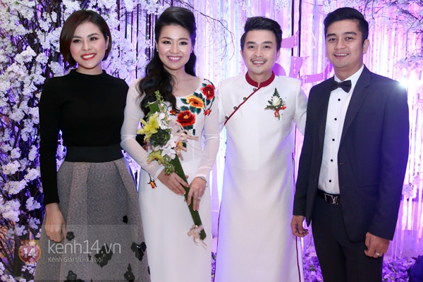 Đông đảo sao Việt tề tựu trong đám cưới cuối năm của Lê Khánh 4