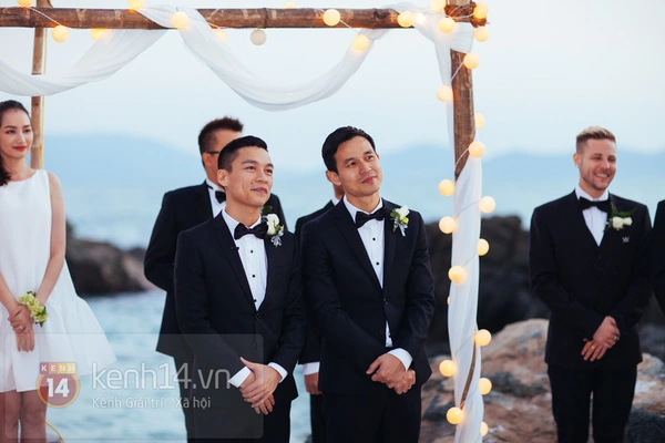Toàn cảnh lễ cưới đẹp như cổ tích của NTK Adrian Anh Tuấn và bạn trai 13