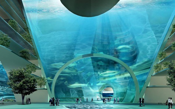 Tuyển tập dự án thành phố hoành tráng “trên trời dưới biển” 5