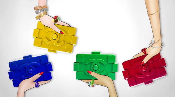 Chanel Lego - chiếc clutch đắt đỏ "đốn tim" loạt fashionista thế giới 7