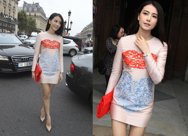 Han Ji Hye cùng loạt kiều nữ châu Á "đọ" style tại Paris Fashion Week 17