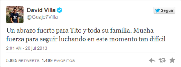 Thế giới thể thao cùng gửi lời cầu chúc sức khỏe tới Tito Vilanova 6