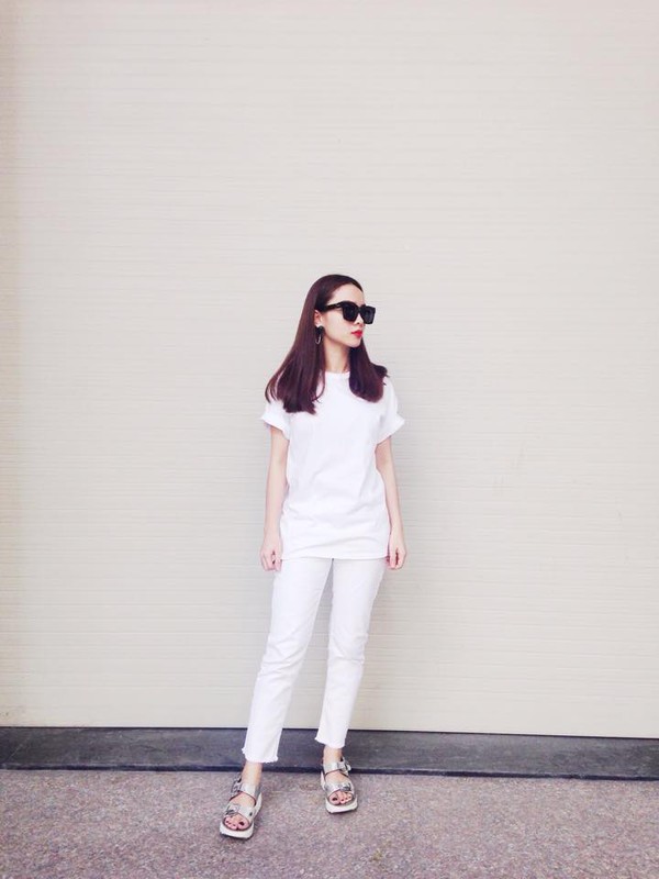 Sao Việt & thế giới "đọ" phong c&aacute;ch đa sắc trong street style tuần qua 6
