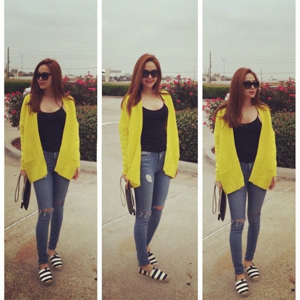 Street style "mu&ocirc;n h&igrave;nh mu&ocirc;n vẻ" của sao Việt v&agrave; sao thế giới 4
