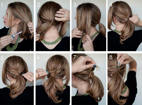 8 cách tạo kiểu tuyệt đẹp cho mái tóc dài mùa lễ hội 9