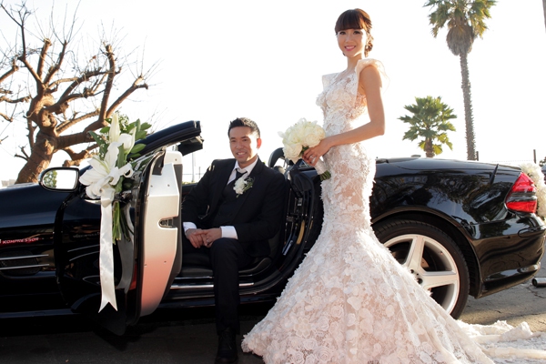 Chiêm ngưỡng loạt váy cưới của sao Việt - Hoa - Hàn kết hôn năm 2014 10