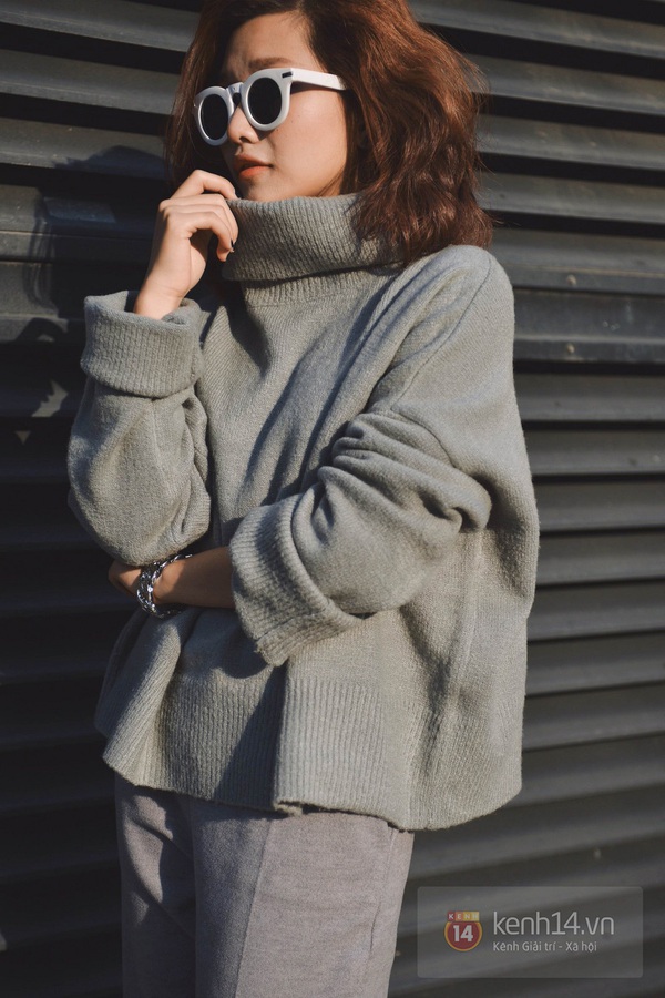 F5 hay ho với đồ oversized mùa lạnh cho những nàng cao khiêm tốn 7