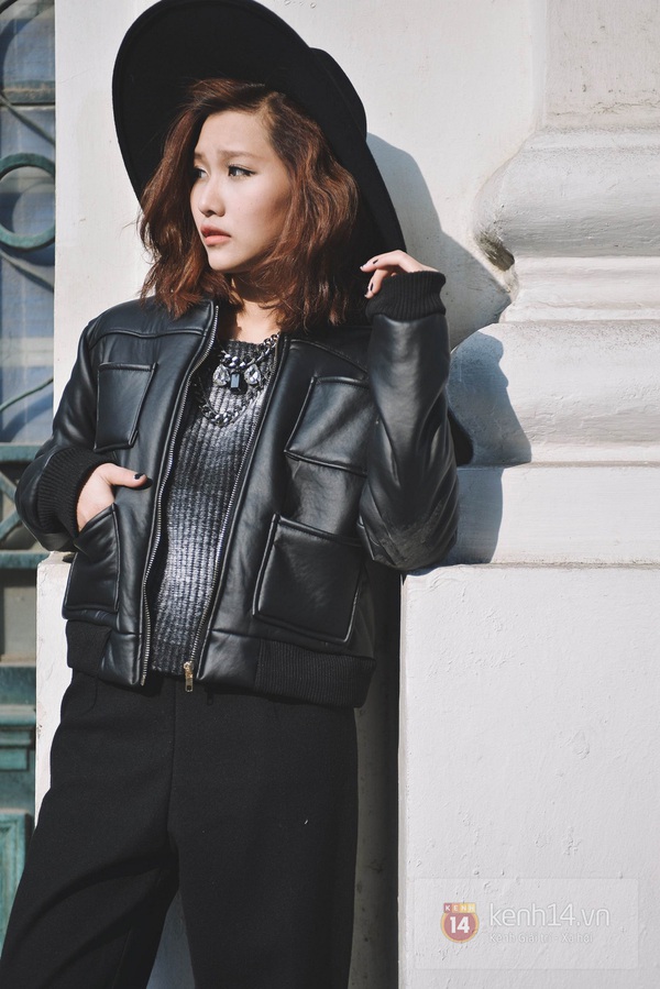 F5 hay ho với đồ oversized mùa lạnh cho những nàng cao khiêm tốn 15