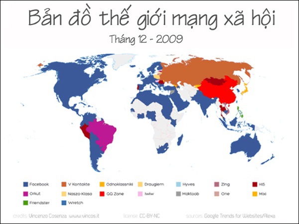 Qu&aacute; tr&igrave;nh "thống trị" thế giới của Facebook 1