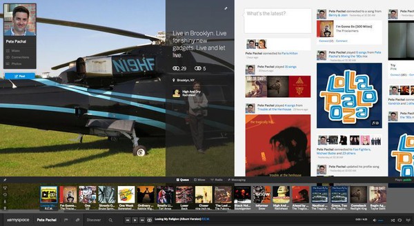 MySpace - Gã khổng lồ một thời trở lại đầy ấn tượng 2