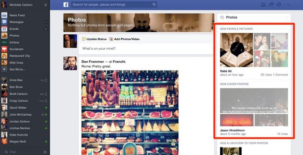 Săm soi giao diện mới cực ấn tượng của Facebook 10