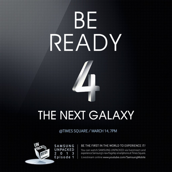 Galaxy S IV sẽ ra mắt hoành tráng chưa từng thấy 7