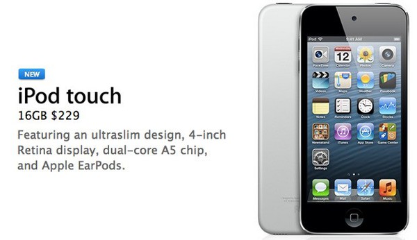 Apple cho ra mắt iPod Touch gi&aacute; rẻ, kh&ocirc;ng c&oacute; camera sau 1