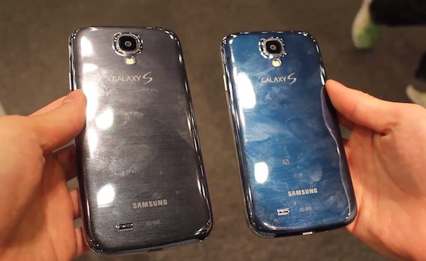 Lộ diện Galaxy S4 phiên bản màu xanh 3