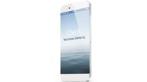 Bản concept iPhone 6... kh&ocirc;ng viền m&agrave;n h&igrave;nh 1