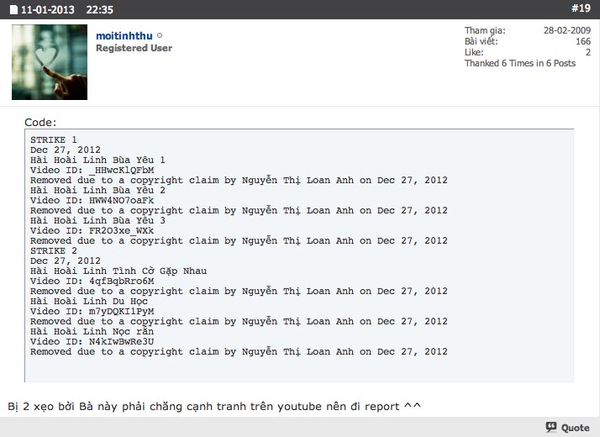 Lật tẩy bộ mặt của kẻ khiến nhiều video Youtube Việt 'mất tích' 4
