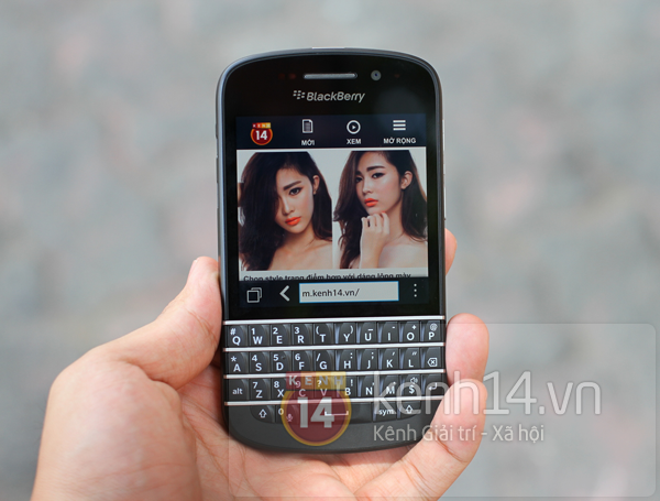 Trên tay BlackBerry Q10 tại Việt Nam 12
