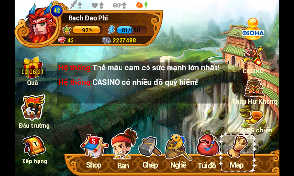 Game thủ Mộng Tiên “phát cuồng” vì Casino 1