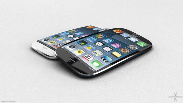 Bản thiết kế iPhone 5S với mặt kính cong cùng nút Home ấn tượng 2