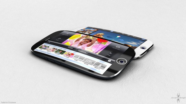 Bản thiết kế iPhone 5S với mặt kính cong cùng nút Home ấn tượng 4