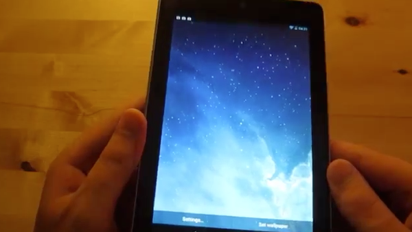 Sở hữu m&agrave;n h&igrave;nh 3D của iOS 7 ngay tr&ecirc;n Android 3