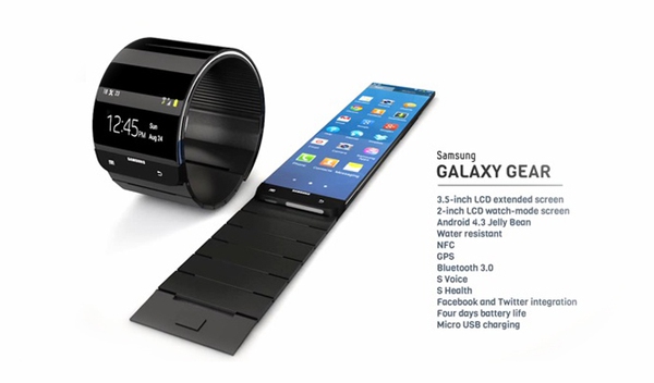 Đồng hồ thông minh Galaxy Gear sẽ ra mắt vào ngày 4/9 1