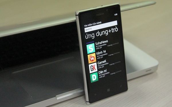Ứng dụng đọc tin Kenh14 xuất hiện trên hệ điều hành Windows Phone 1