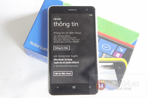 Cận cảnh Nokia Lumia 625 tại Việt Nam 11