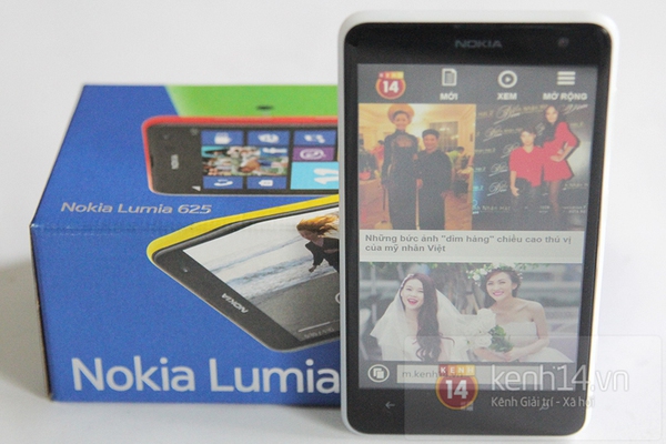 Cận cảnh Nokia Lumia 625 tại Việt Nam 13