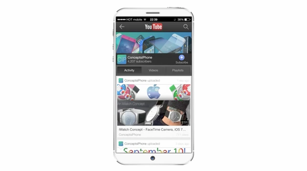 Bản thiết kế iPhone m&agrave;n h&igrave;nh lớn giống hệt Galaxy Note 1