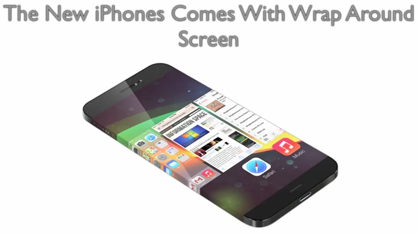 Bản thiết kế iPhone 5S và iPhone 6 màn hình "vòng" 3