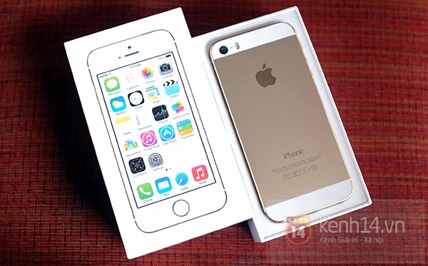 Cảm nhận thực tế chiếc iPhone 5S mới về Việt Nam 1