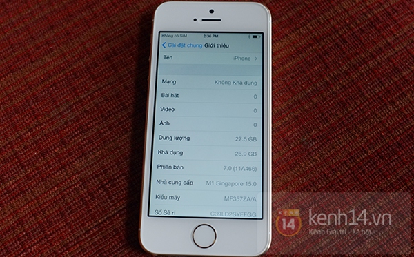 Cảm nhận thực tế chiếc iPhone 5S mới về Việt Nam 11
