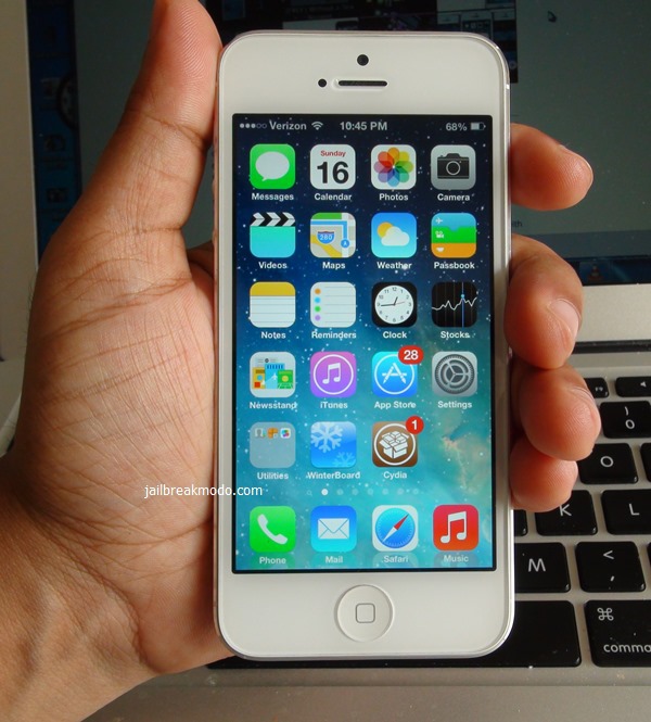 iOS 7 được jailbreak thành công trên iPhone 4 2