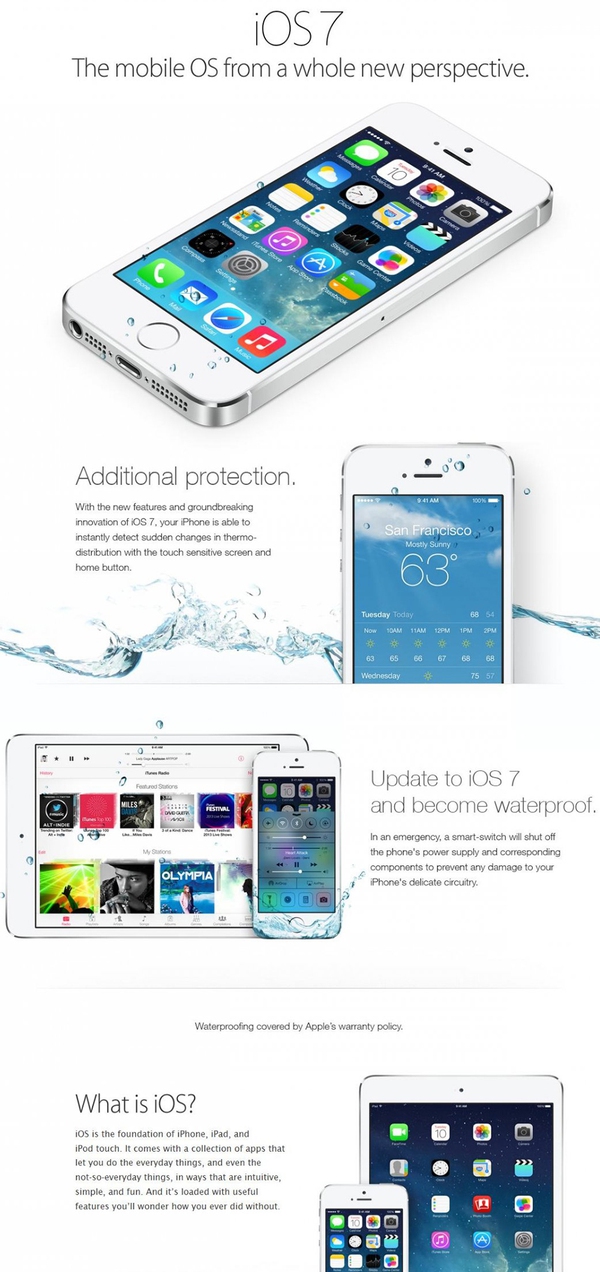 Người dùng iOS bị lừa bởi quảng cáo... iPhone chống nước 1