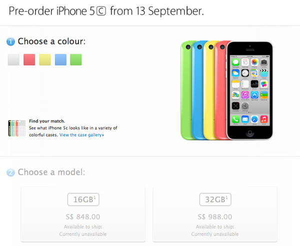 iPhone 5C được "chào hàng" tại Việt Nam với giá 17 triệu đồng 2