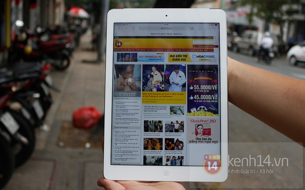Cận cảnh iPad Air tại Việt Nam 11