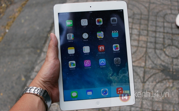 Cận cảnh iPad Air tại Việt Nam 2